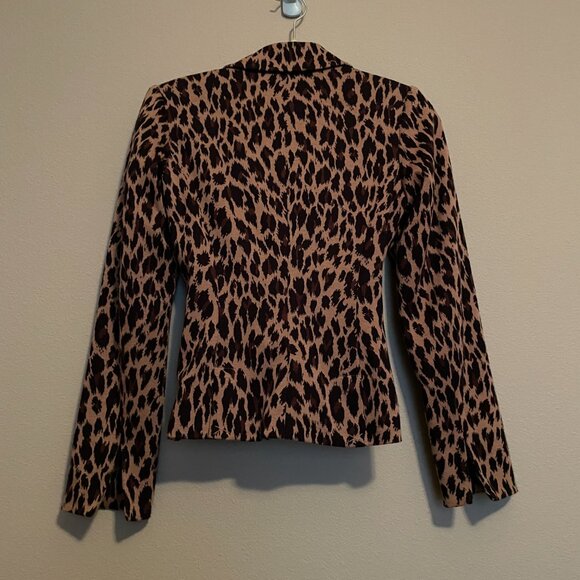 Leopard Print Blazer - S-Size 4 - Spiegel - Picture 2 of 12